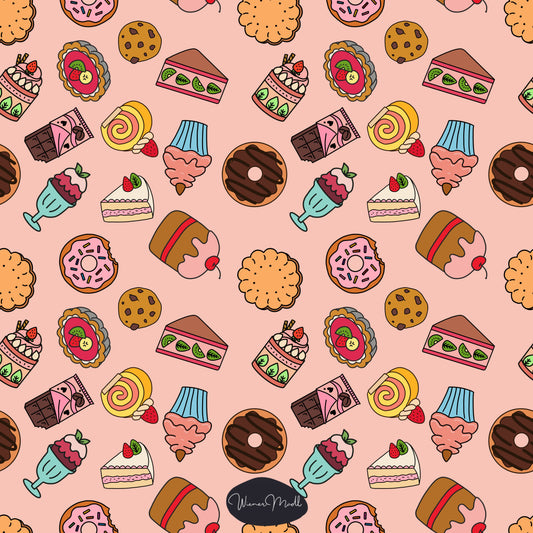Yummi sweets-graphic design-exclusiv pattern