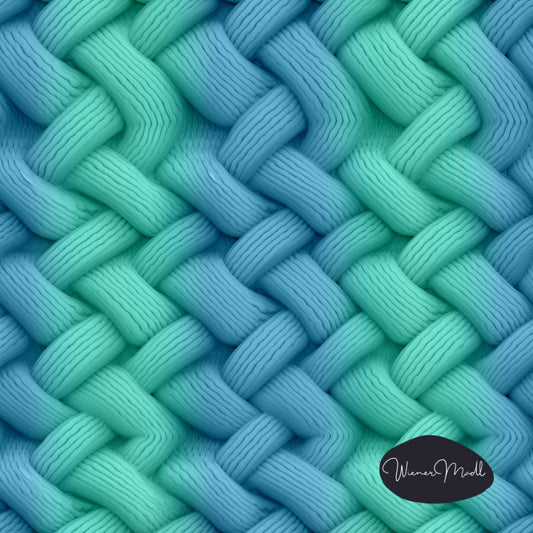 seamless repeat pattern in 3D look-Knitted style1- exclusiv pattern