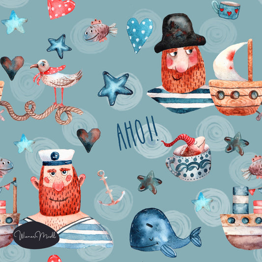 seamless repeat pattern - Ahoi- exclusiv pattern