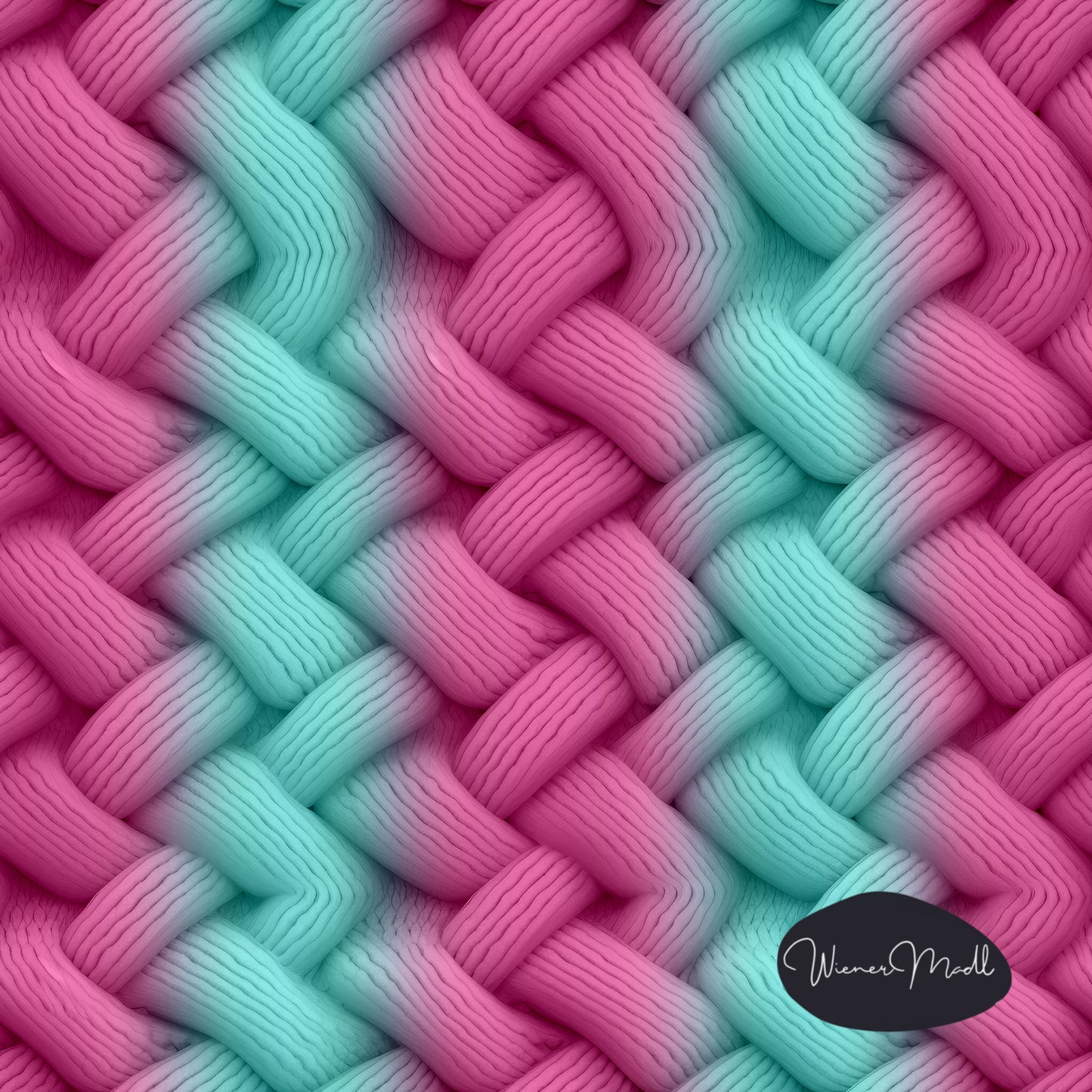 seamless repeat pattern in 3D look-Knitted style1- exclusiv pattern